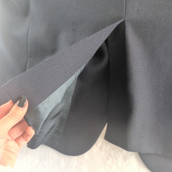 Wimbledon Of England Wool Blend Navy Gold Button Suit Jacket Men's 56R - Picture 11 of 11